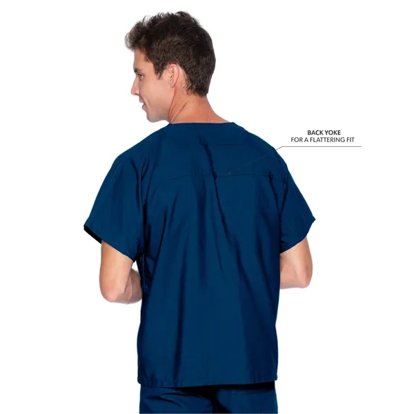 Landau Essentials Unisex V-Neck Top... from ASI 86018 Scrub Authority / Uniform Stores