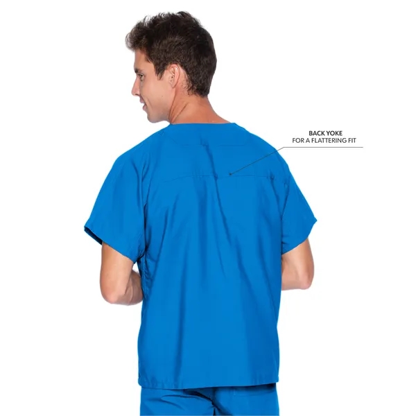 Landau Essentials Unisex V-Neck Top... from ASI 86018 Scrub Authority / Uniform Stores