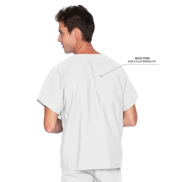Landau Essentials Unisex V-Neck Top... from ASI 86018 Scrub Authority / Uniform Stores