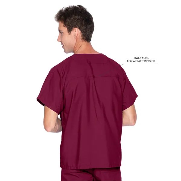 Landau Essentials Unisex V-Neck Top... from ASI 86018 Scrub Authority / Uniform Stores