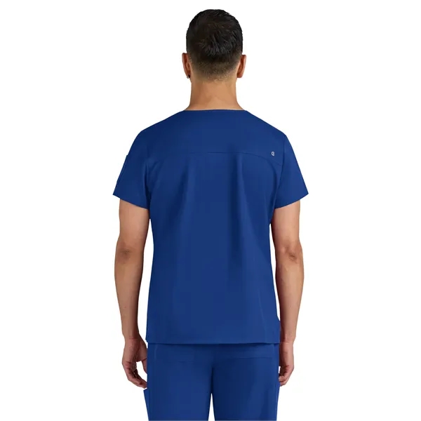 koi - Cureology - Men's Chest Pocket V-Neck Arthro Scrub Top... from ASI 86018 Scrub Authority / Uniform Stores