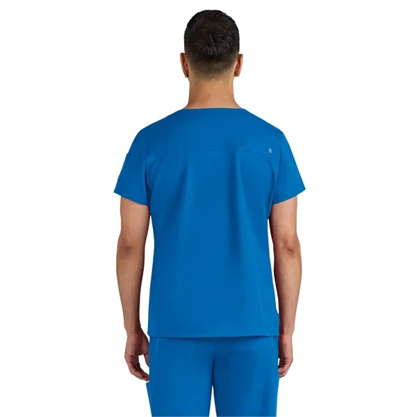 koi - Cureology - Men's Chest Pocket V-Neck Arthro Scrub Top... from ASI 86018 Scrub Authority / Uniform Stores