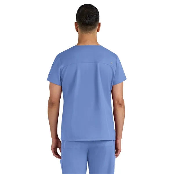koi - Cureology - Men's Chest Pocket V-Neck Arthro Scrub Top... from ASI 86018 Scrub Authority / Uniform Stores
