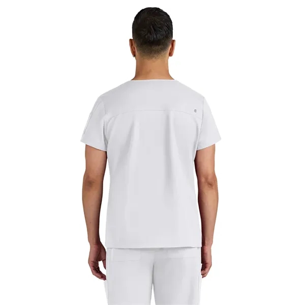koi - Cureology - Men's Chest Pocket V-Neck Arthro Scrub Top... from ASI 86018 Scrub Authority / Uniform Stores