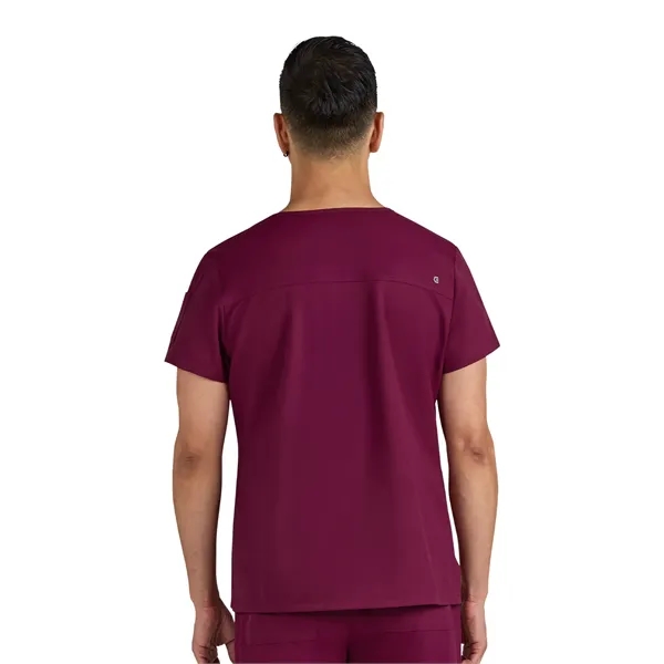 koi - Cureology - Men's Chest Pocket V-Neck Arthro Scrub Top... from ASI 86018 Scrub Authority / Uniform Stores