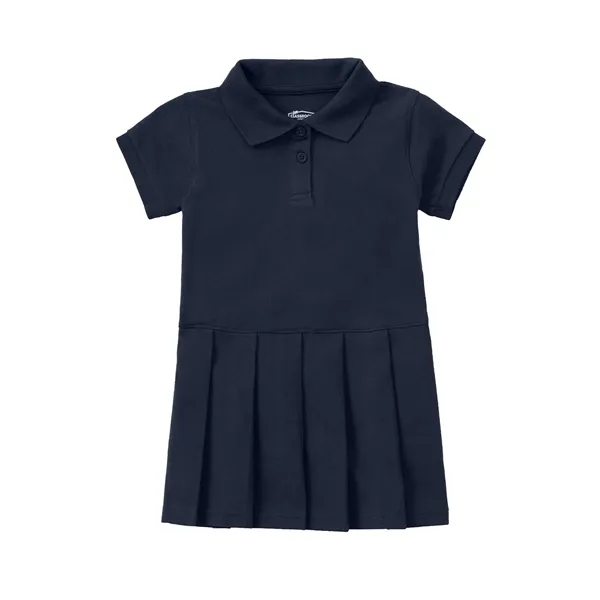 Classroom Uniforms Girls' Pique Polo Dress for Preschool... from ASI 86018 Scrub Authority / Uniform Stores