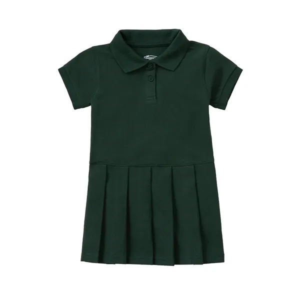 Classroom Uniforms Girls' Pique Polo Dress for Preschool... from ASI 86018 Scrub Authority / Uniform Stores