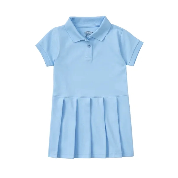 Classroom Uniforms Girls' Pique Polo Dress for Preschool... from ASI 86018 Scrub Authority / Uniform Stores