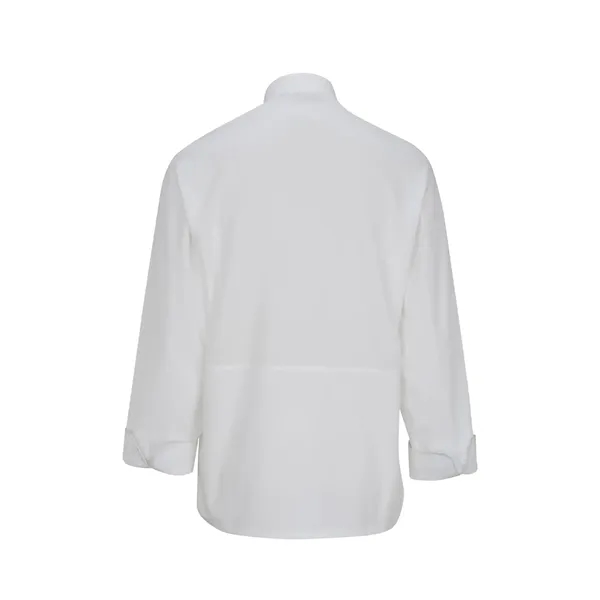 Edwards Industries - Unisex Long Sleeve Mesh Back Chef Coat... from ASI 86018 Scrub Authority / Uniform Stores