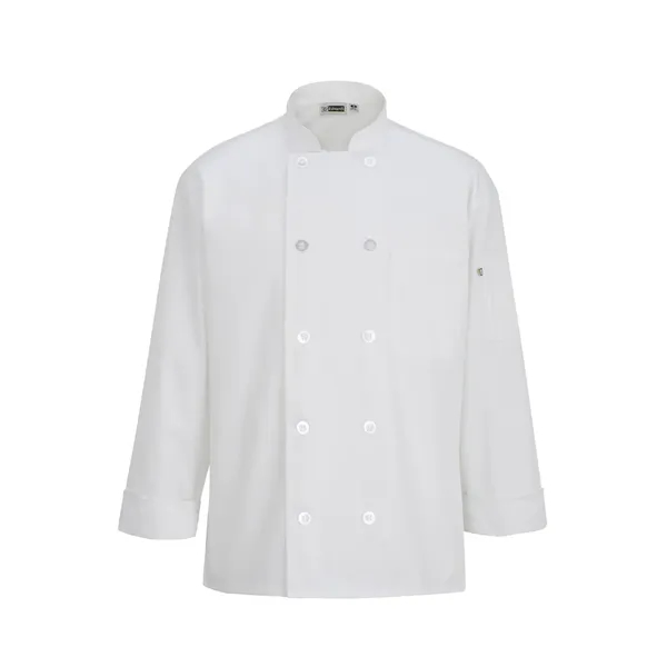 Edwards Industries - Unisex Long Sleeve Mesh Back Chef Coat... from ASI 86018 Scrub Authority / Uniform Stores