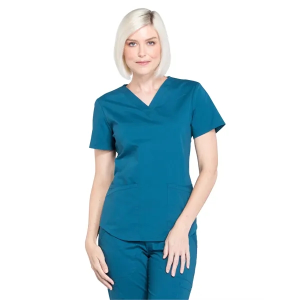 Cherokee - Workwear Professionals - Women's V-Neck Top... from ASI 86018 Scrub Authority