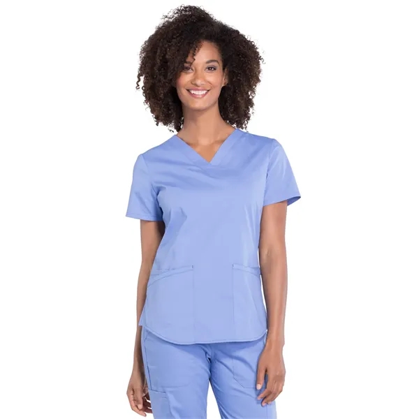 Cherokee - Workwear Professionals - Women's V-Neck Top... from ASI 86018 Scrub Authority