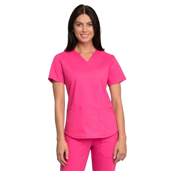 Cherokee - Workwear Professionals - Women's V-Neck Top... from ASI 86018 Scrub Authority