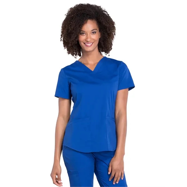 Cherokee - Workwear Professionals - Women's V-Neck Top... from ASI 86018 Scrub Authority