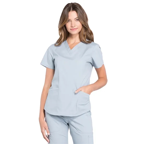 Cherokee - Workwear Professionals - Women's V-Neck Top... from ASI 86018 Scrub Authority