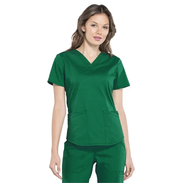 Cherokee - Workwear Professionals - Women's V-Neck Top... from ASI 86018 Scrub Authority