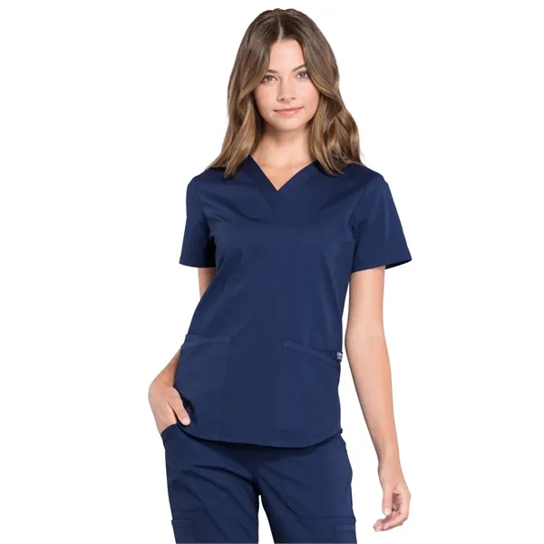 Cherokee - Workwear Professionals - Women's V-Neck Top... from ASI 86018 Scrub Authority
