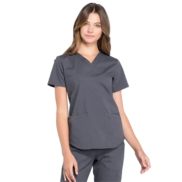 Cherokee - Workwear Professionals - Women's V-Neck Top... from ASI 86018 Scrub Authority