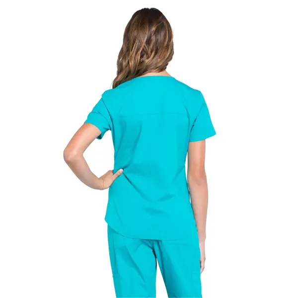 Cherokee - Workwear Professionals - Women's V-Neck Top... from ASI 86018 Scrub Authority
