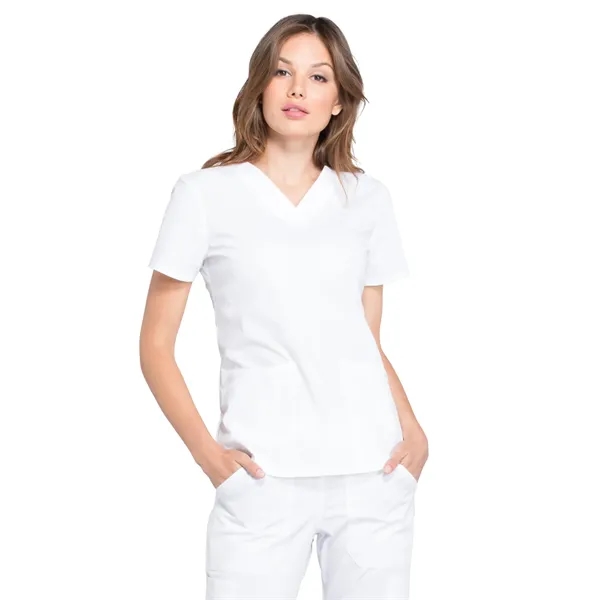 Cherokee - Workwear Professionals - Women's V-Neck Top... from ASI 86018 Scrub Authority