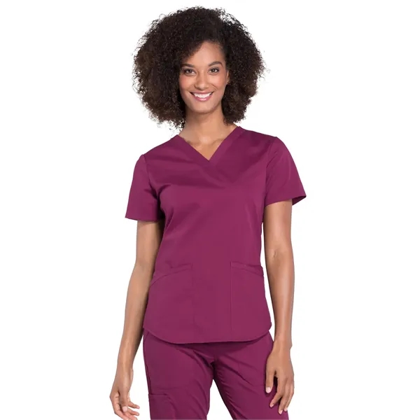 Cherokee - Workwear Professionals - Women's V-Neck Top... from ASI 86018 Scrub Authority