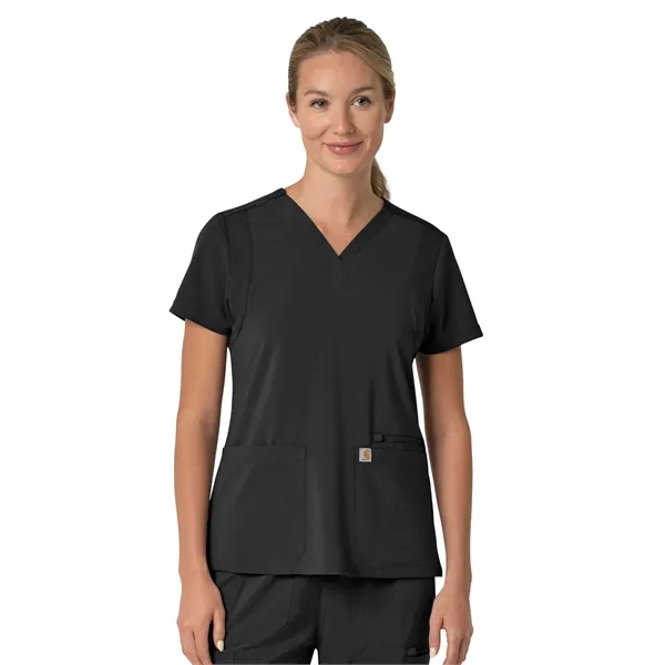 Carhartt Scrubs - Cross-Flex - Women's Three-Pocket Flex...... from ASI 86018 Scrub Authority / Uniform Stores