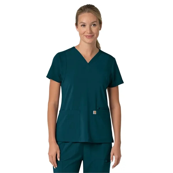 Carhartt Scrubs - Cross-Flex - Women's Three-Pocket Flex...... from ASI 86018 Scrub Authority / Uniform Stores