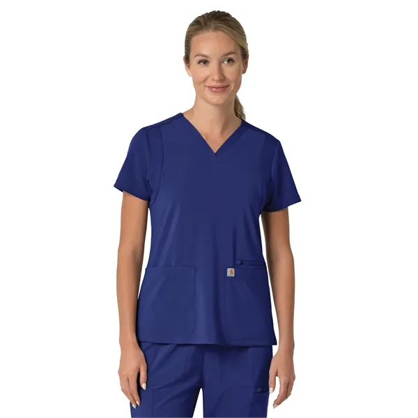 Carhartt Scrubs - Cross-Flex - Women's Three-Pocket Flex...... from ASI 86018 Scrub Authority / Uniform Stores