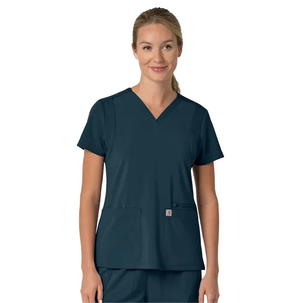 Carhartt Scrubs - Cross-Flex - Women's Three-Pocket Flex...... from ASI 86018 Scrub Authority / Uniform Stores