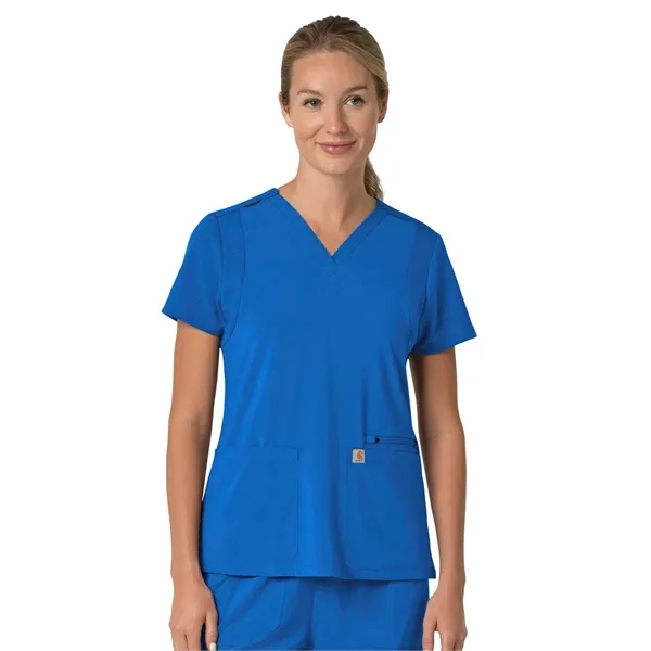 Carhartt Scrubs - Cross-Flex - Women's Three-Pocket Flex...... from ASI 86018 Scrub Authority / Uniform Stores
