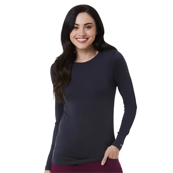 ScrubJoy Originals - Women's Long Sleeve Underscrub Tee... from ASI 86018 Scrub Authority / Uniform Stores