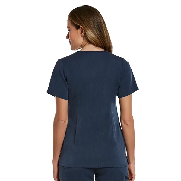 Maevn Matrix Pro Women's Contrast Layered V-Neck Top... from ASI 86018 Scrub Authority / Uniform Stores