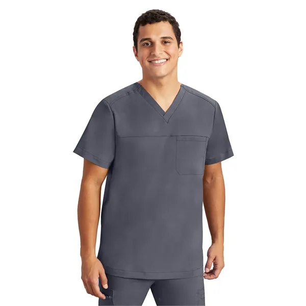 Healing Hands Purple Label Men's Justin Top... from ASI 86018 Scrub Authority / Uniform Stores
