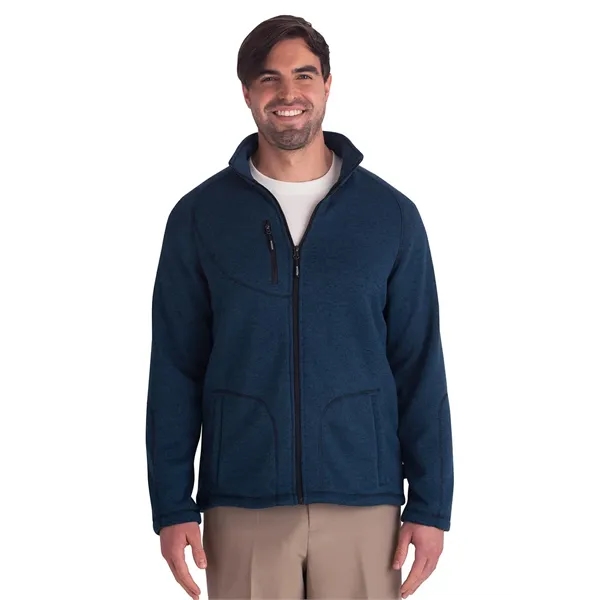 Edwards Layering - Men's Knit Fleece Jacket... from ASI 86018 Scrub Authority / Uniform Stores