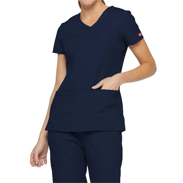 Dickies EDS Signature Junior Fit V-Neck Top... from ASI 86018 Scrub Authority