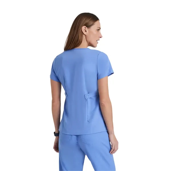 Mock Wrap Top.... from ASI 86018 Scrub Authority / Uniform Stores
