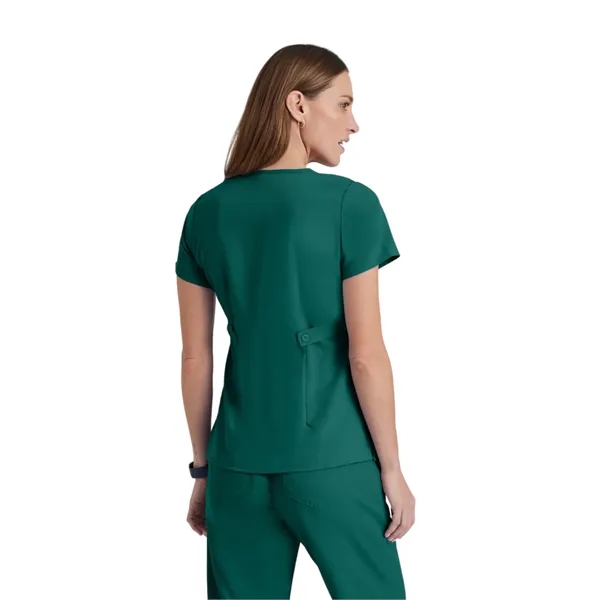 Mock Wrap Top.... from ASI 86018 Scrub Authority / Uniform Stores