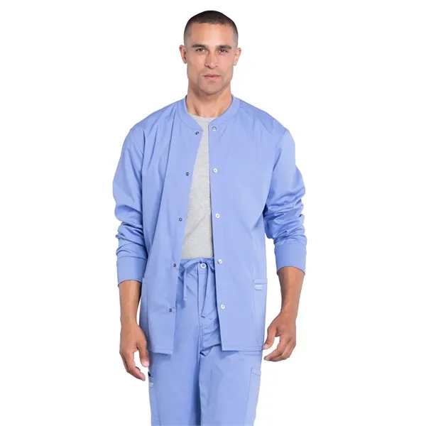 Workwear Professionals Snap Front Warm-up Jacket... from ASI 86018 Scrub Authority / Uniform Stores