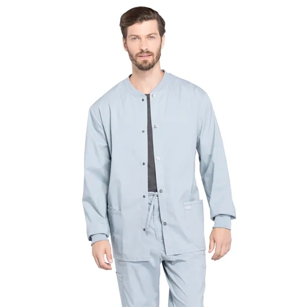 Workwear Professionals Snap Front Warm-up Jacket... from ASI 86018 Scrub Authority / Uniform Stores