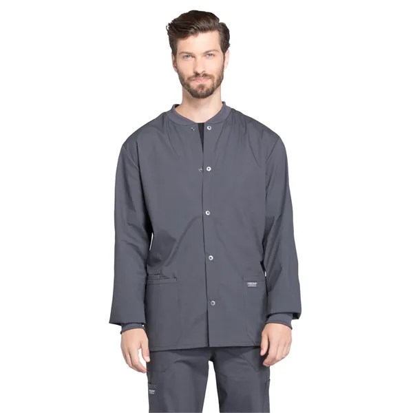 Workwear Professionals Snap Front Warm-up Jacket... from ASI 86018 Scrub Authority / Uniform Stores
