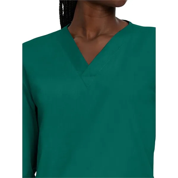 Landau ScrubZone Unisex No-Pocket V-Neck Scrub Top... from ASI 86018 Scrub Authority / Uniform Stores