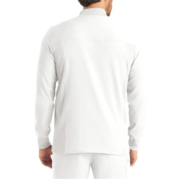 Landau - Forward - Men's 3-Pocket Mock-Neck Zip-Front Scr...... from ASI 86018 Scrub Authority / Uniform Stores