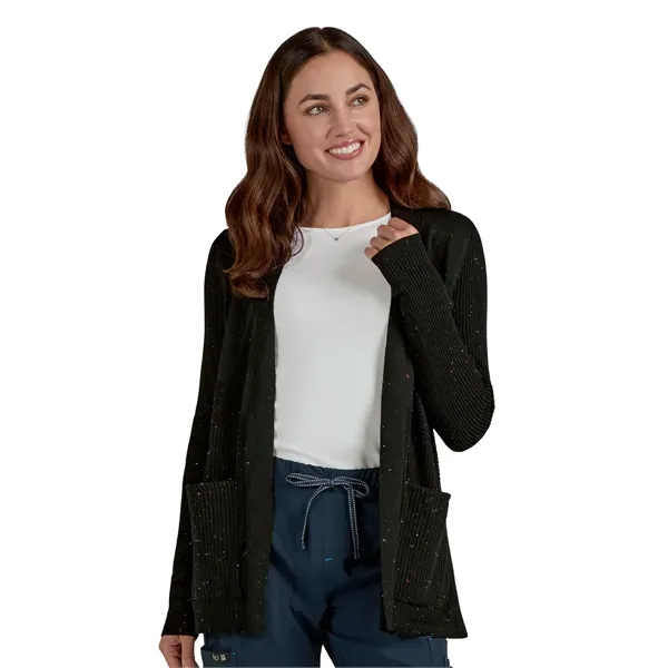 koi - Essentials - Women's Geometric Knit Kori Sweater... from ASI 86018 Scrub Authority / Uniform Stores