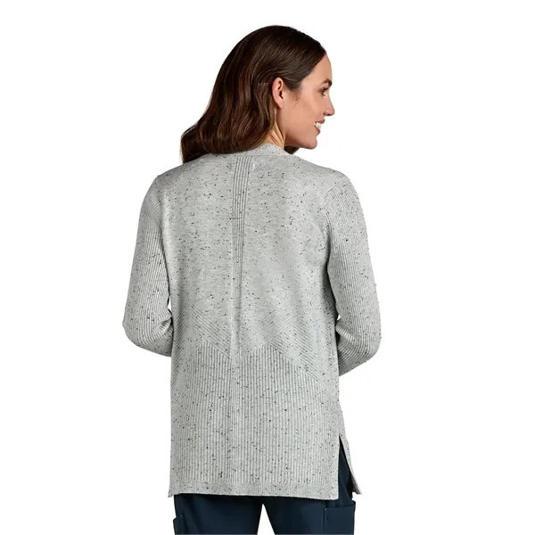 koi - Essentials - Women's Geometric Knit Kori Sweater... from ASI 86018 Scrub Authority / Uniform Stores