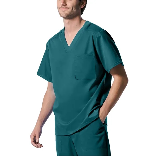 Landau ProFlex Men's Tuckable V-Neck Top... from ASI 86018 Scrub Authority / Uniform Stores