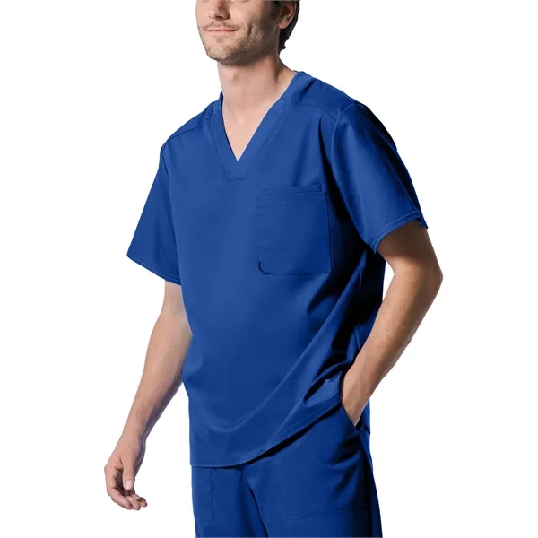 Landau ProFlex Men's Tuckable V-Neck Top... from ASI 86018 Scrub Authority / Uniform Stores