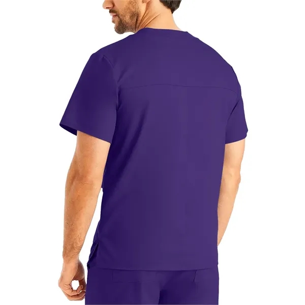 Landau ProFlex Men's Tuckable V-Neck Top... from ASI 86018 Scrub Authority / Uniform Stores