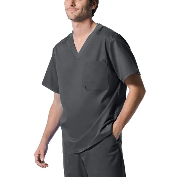 Landau ProFlex Men's Tuckable V-Neck Top... from ASI 86018 Scrub Authority / Uniform Stores