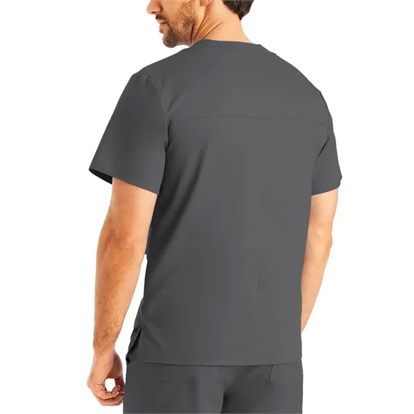 Landau ProFlex Men's Tuckable V-Neck Top... from ASI 86018 Scrub Authority / Uniform Stores
