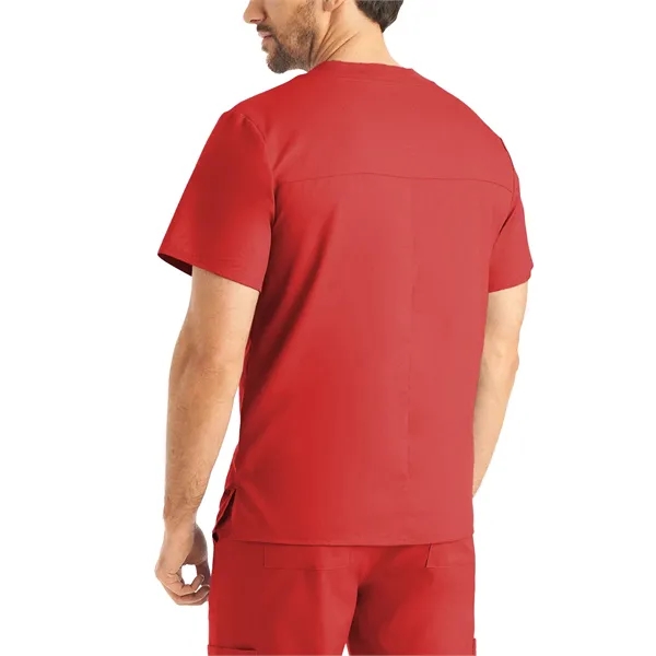 Landau ProFlex Men's Tuckable V-Neck Top... from ASI 86018 Scrub Authority / Uniform Stores